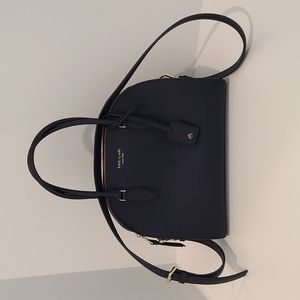 KATE SPADE Navy Blue Medium Top-handle Purse